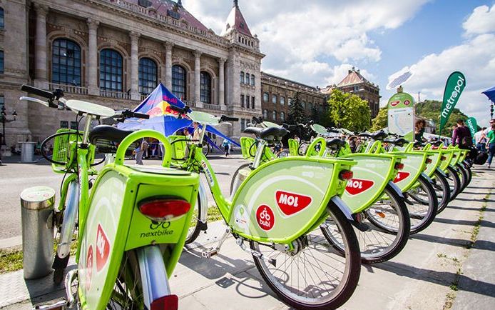 MOL Bikes at Budapest  bikes at Budapest
