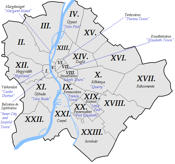 Képtalálat a következÅre: âdistricts of budapestâ