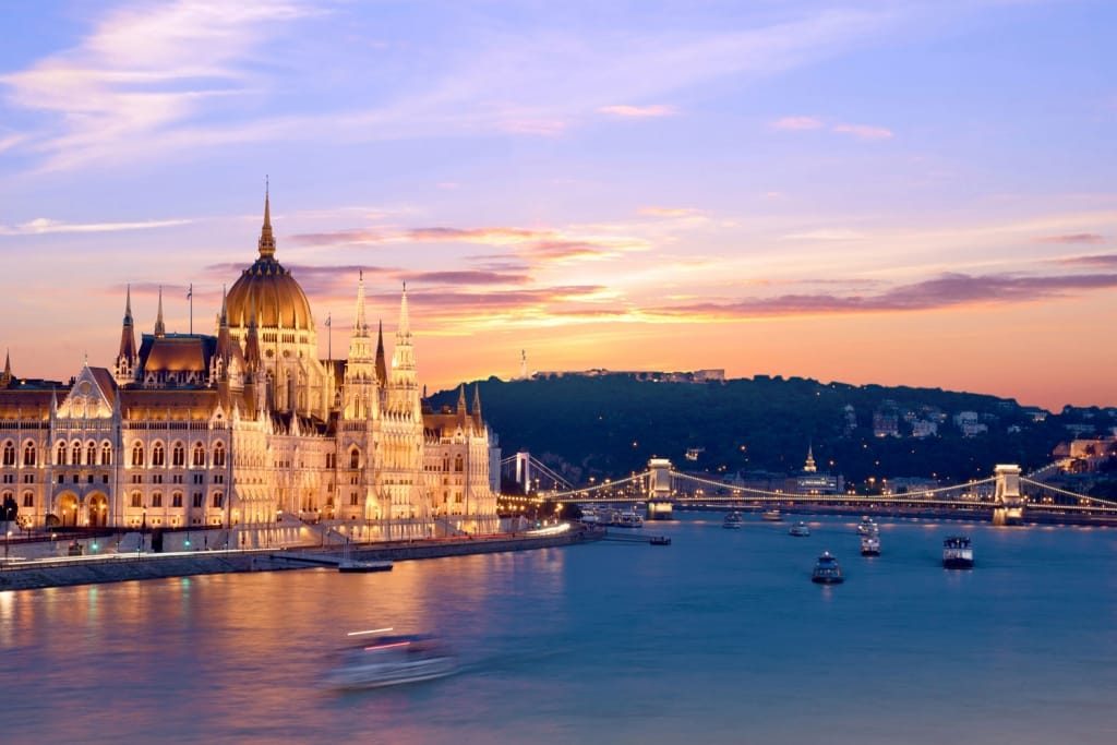 Budapest Sunset Times February