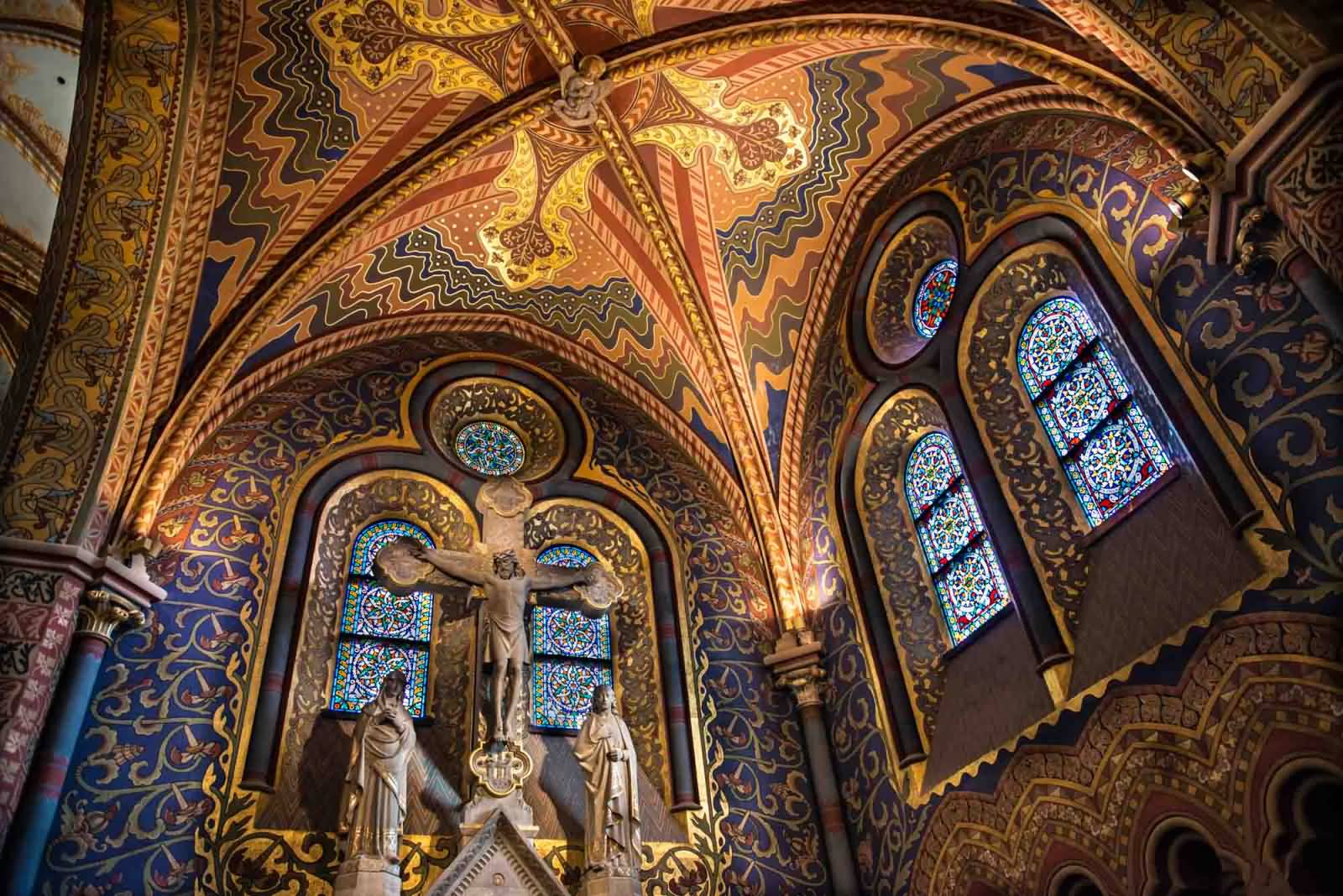 Inside St Matthias Church
