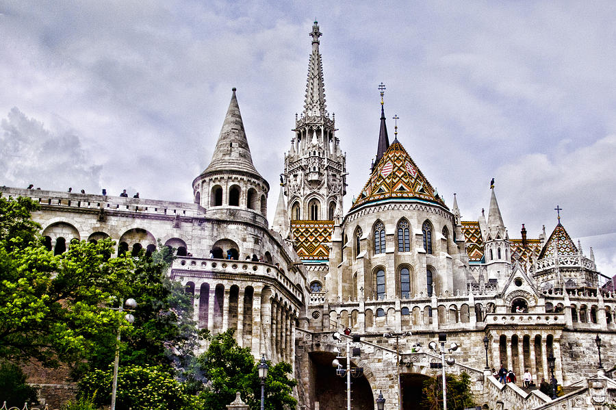 Outside St Matthias Church
