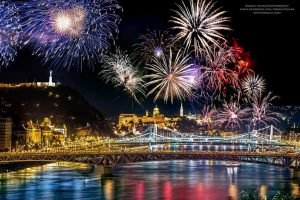 Feuerwerk Budapest