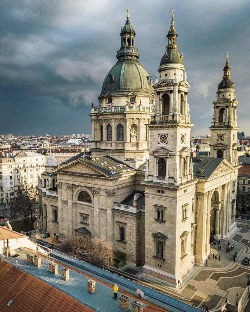 St. Stephen´s Basilica birdview