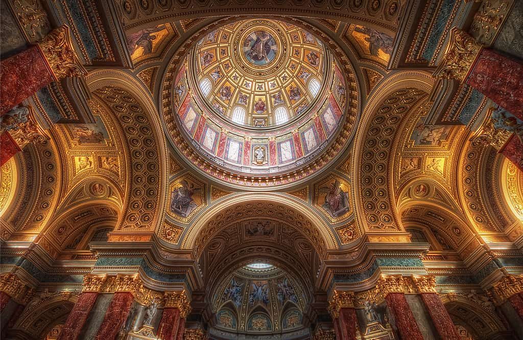 Inside St. Stephen's Basilica