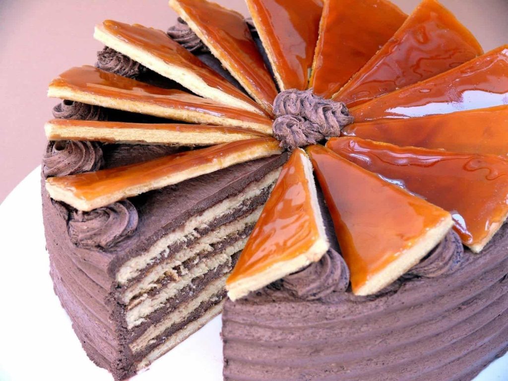 Hungarian Dobos cake